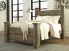 Trinell Brown Queen Poster Bed - Gate Furniture