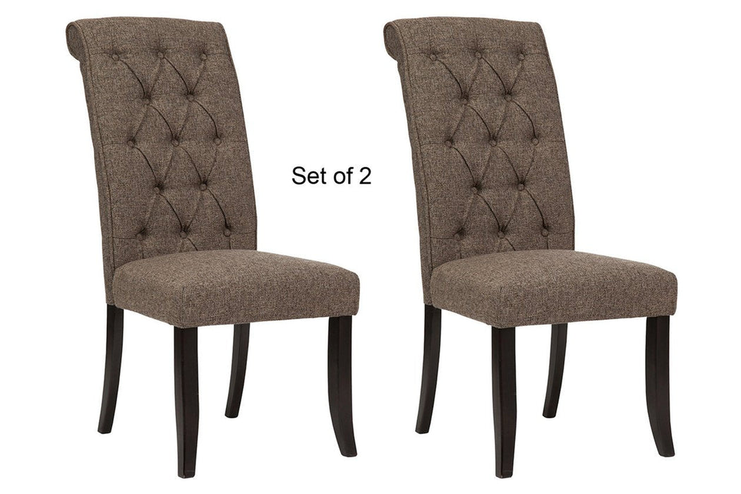 Tripton Graphite Dining Chair (Set of 2) - D530-02 - Gate Furniture