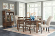 Tripton Linen Dining Chair (Set of 2) - D530-01 - Gate Furniture
