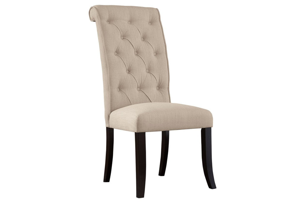 Tripton Linen Dining Chair (Set of 2) - D530-01 - Gate Furniture