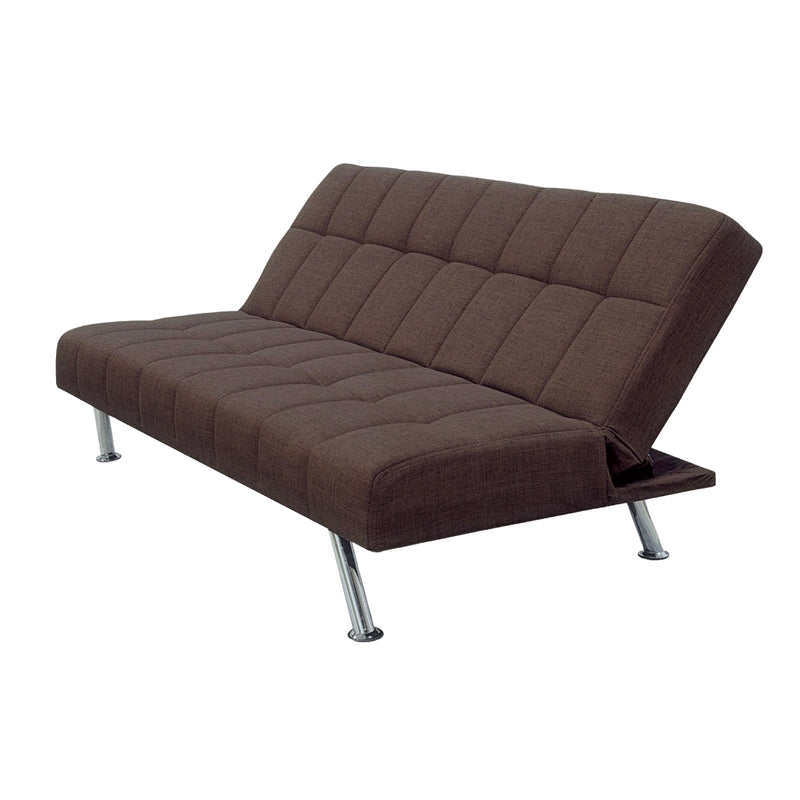 Troy 72 in. Convertible Sleeper Sofa in Brown - Gate FurnitureSleeper Sofa