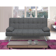 Troy 72 in. Convertible Sleeper Sofa in Gray - Gate FurnitureSleeper Sofa