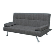 Troy 72 in. Convertible Sleeper Sofa in Gray - Gate FurnitureSleeper Sofa