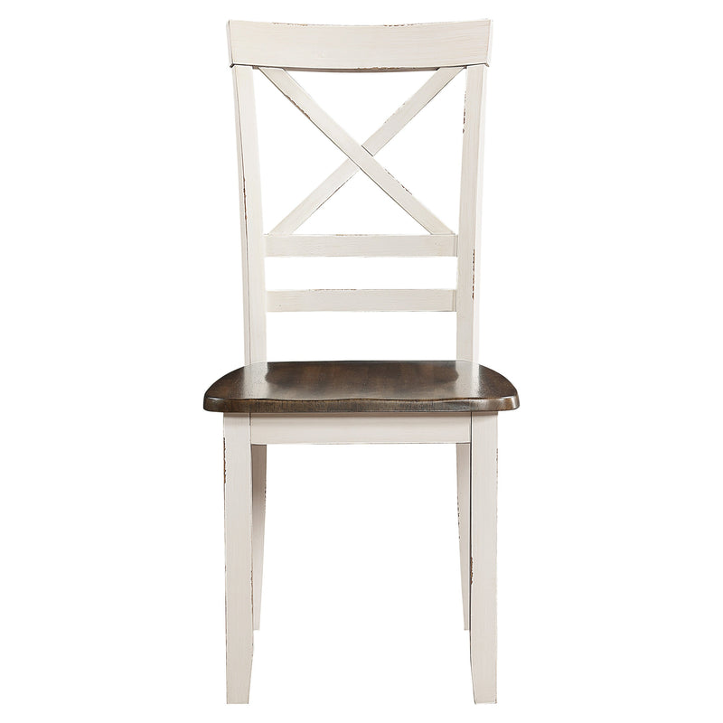 Troy Antique White 5 - Piece Dining Set - Gate FurnitureDining Room Set