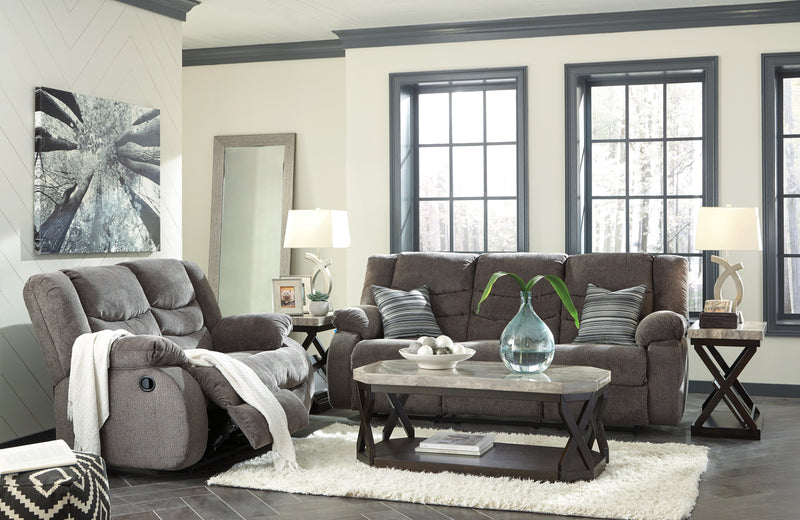 Tulen Gray Reclining Living Room Set - Gate FurnitureLiving Room Set