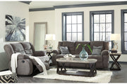 Tulen Gray Reclining Sofa - Gate FurnitureReclining Sofa