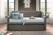 Tulney Dark Gray Daybed with Trundle - Gate FurnitureDaybed