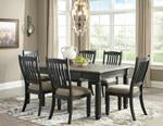 Tyler Creek Black/Gray Dining Table - D736-25 - Gate Furniture