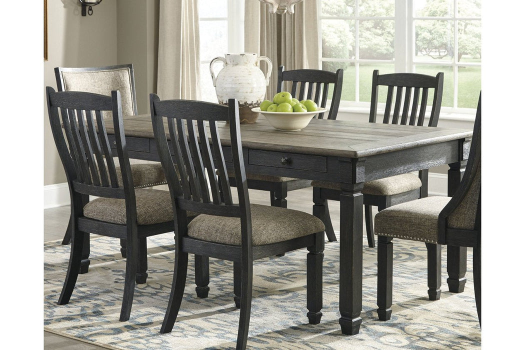 Tyler Creek Black/Gray Dining Table - D736-25 - Gate Furniture