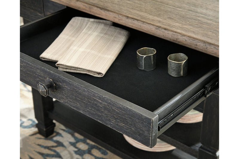 Tyler Creek Black/Gray Dining Table - Gate FurnitureDining Table