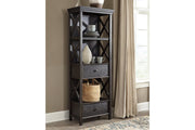 Tyler Creek Black/Gray Display Cabinet - Gate FurnitureCabinet