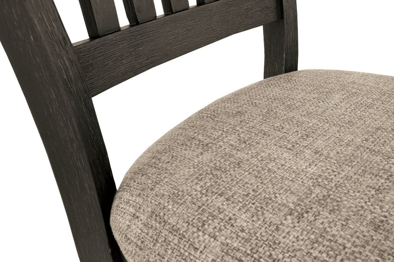 Tyler Creek Black/Grayish Brown Dining Chair (Set of 2) - Gate FurnitureDining Chair