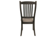 Tyler Creek Black/Grayish Brown Dining Chair (Set of 2) - Gate FurnitureDining Chair