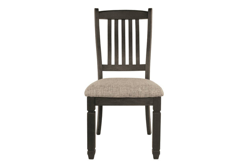 Tyler Creek Black/Grayish Brown Dining Chair (Set of 2) - Gate FurnitureDining Chair