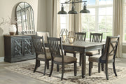 Tyler Creek Black/Grayish Brown Dining Chair (Set of 2) - Gate FurnitureDining Chair