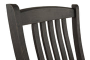 Tyler Creek Black/Grayish Brown Dining Chair (Set of 2) - Gate FurnitureDining Chair