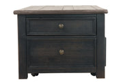 Tyler Creek Grayish Brown/Black Coffee Table with Lift Top - Gate FurnitureCoffee Table