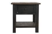 Tyler Creek Grayish Brown/Black End Table - Gate FurnitureEnd Table