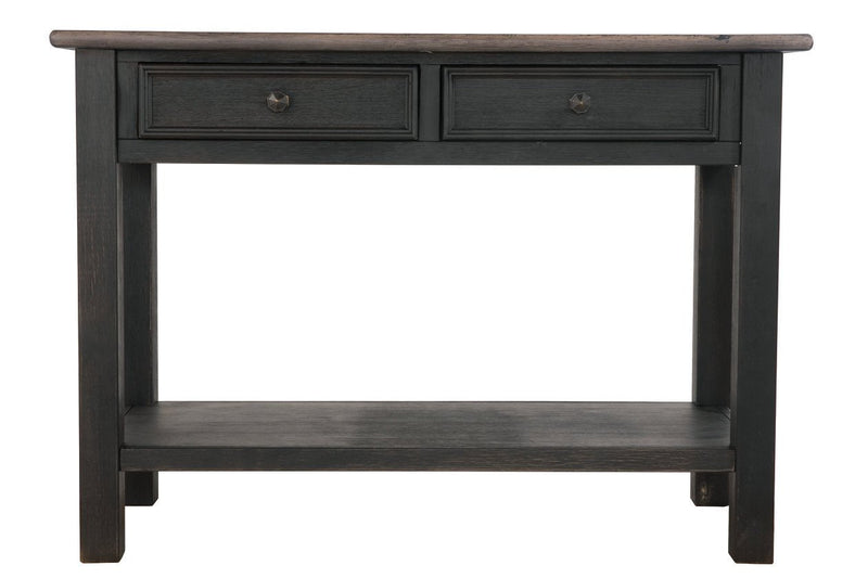 Tyler Creek Grayish Brown/Black Sofa/Console Table - Gate FurnitureSofa Table