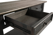 Tyler Creek Grayish Brown/Black Sofa/Console Table - Gate FurnitureSofa Table