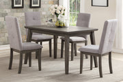 University Gray Dining Set - Gate FurnitureDining Room Set