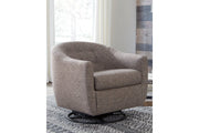 Upshur Taupe Accent Chair - Gate FurnitureAccent Chair