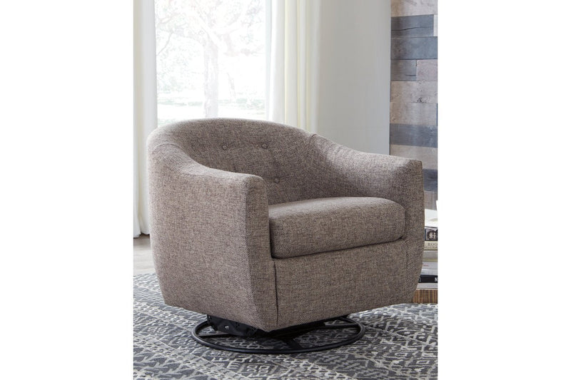 Upshur Taupe Accent Chair - Gate FurnitureAccent Chair
