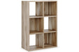 Vaibryn Brown Six Cube Organizer - EA1428-3X2 - Gate Furniture
