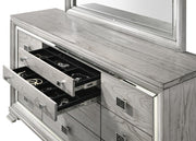 Vail Gray Dresser - Gate FurnitureDresser