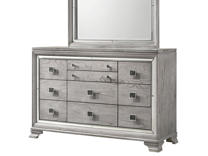 Vail Gray Dresser - Gate FurnitureDresser