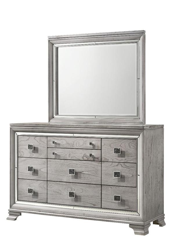 Vail Gray Dresser - Gate FurnitureDresser