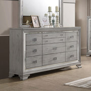 Vail Gray Mirror - Gate FurnitureMirror