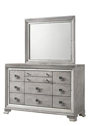 Vail Gray Mirror - Gate FurnitureMirror