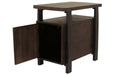 Vailbry Brown Chairside End Table - T758-7 - Gate Furniture