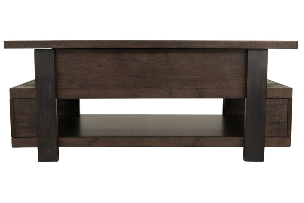 Vailbry Brown Coffee Table with Lift Top - T758-9 - Gate Furniture