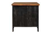Valebeck Black/Brown End Table - Gate FurnitureEnd Table