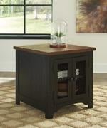 Valebeck Black/Brown End Table - Gate FurnitureEnd Table