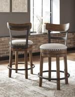 Valebeck Brown Counter Height Bar Stool - Gate FurnitureBarstool
