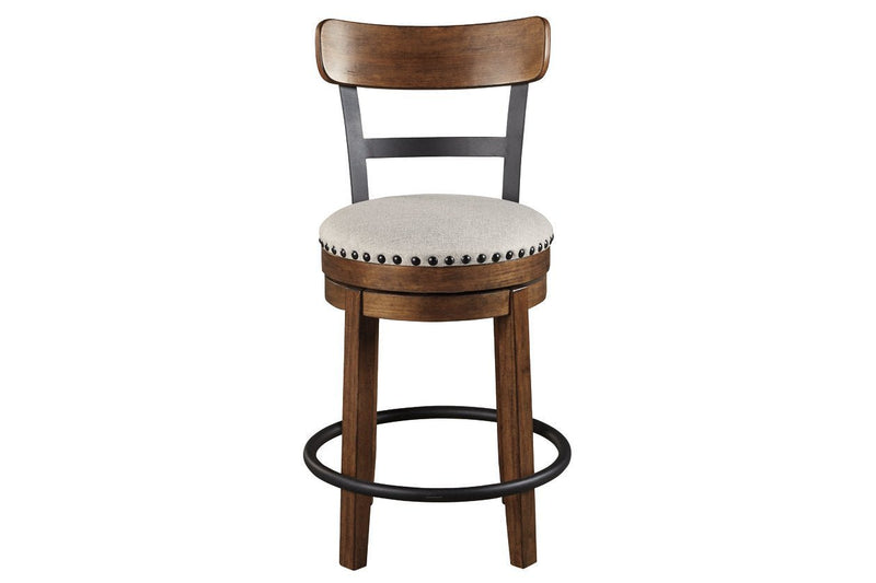 Valebeck Brown Counter Height Bar Stool - Gate FurnitureBarstool