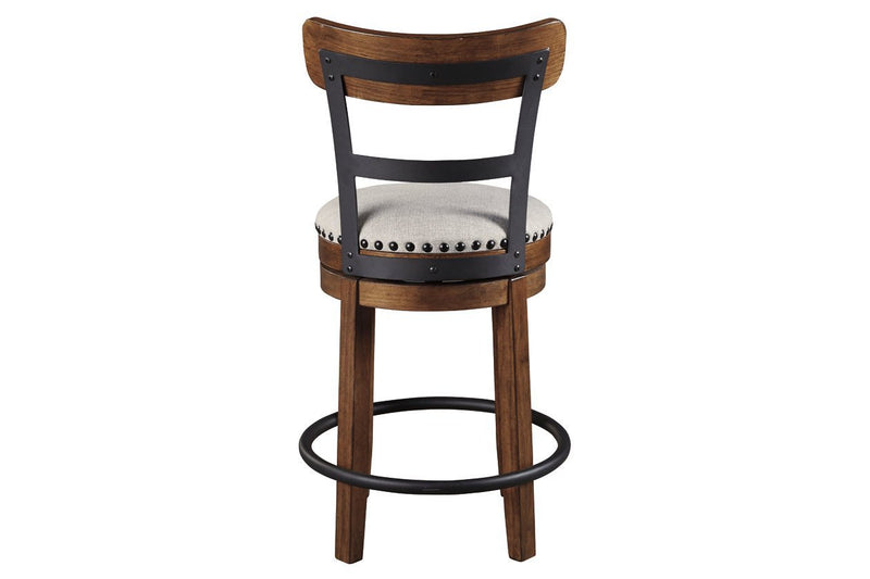 Valebeck Brown Counter Height Bar Stool - Gate FurnitureBarstool