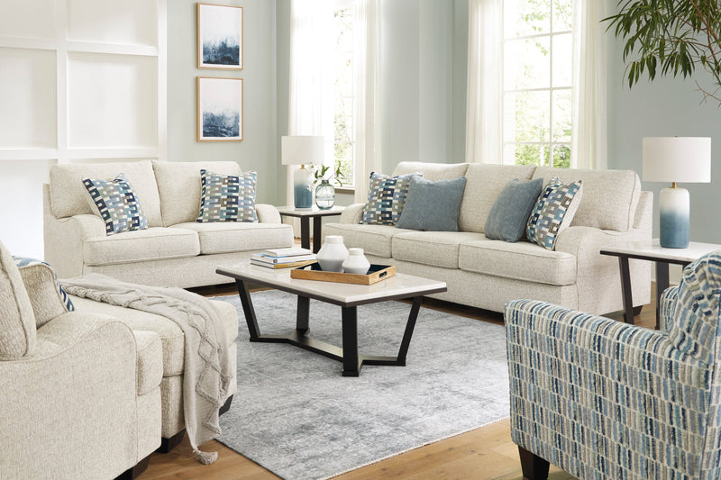 Valerano Parchment Living Room Set - Gate FurnitureLiving Room Set