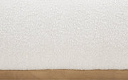 Vaughn Boucle Fabric Full Bed Cream - B1209Cream-F