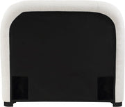 Vaughn Boucle Fabric Twin Bed Cream - Gate FurnitureTwin Bed