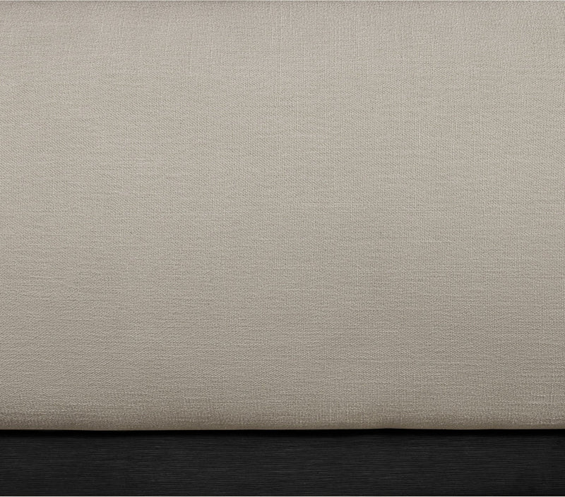 Vaughn Chenille Fabric King Bed Beige - Gate FurnitureKing Bed