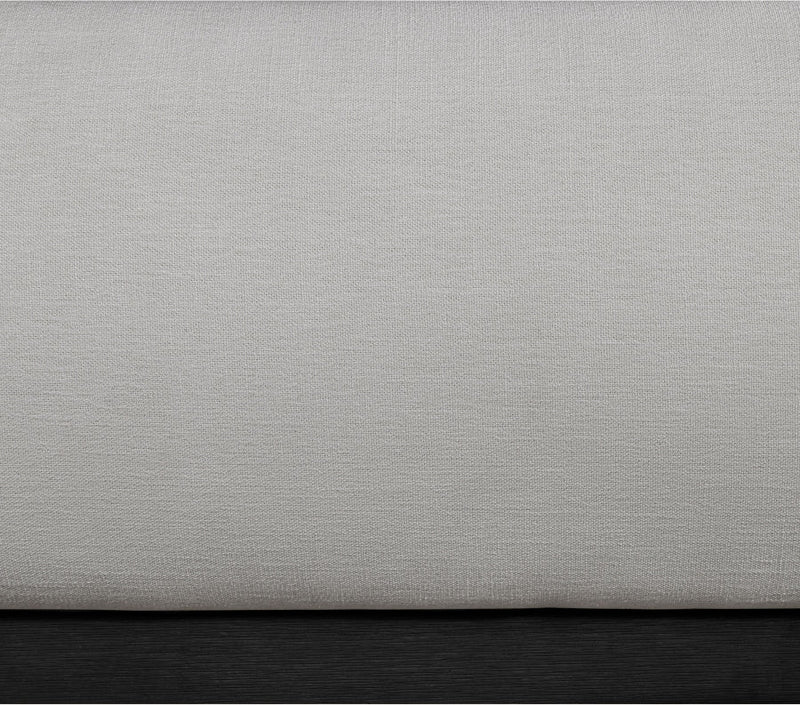 Vaughn Chenille Fabric Queen Bed Grey - Gate FurnitureQueen Bed