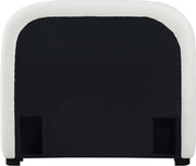 Vaughn Chenille Fabric Twin Bed Cream - Gate FurnitureTwin Bed