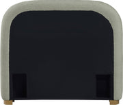 Vaughn Chenille Fabric Twin Bed Mint - Gate FurnitureTwin Bed