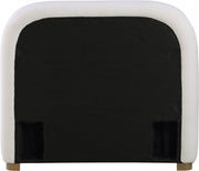 Vaughn Linen Textured Twin Bed Cream - Gate FurnitureTwin Bed