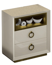 Velvet Nightstand - i26107 - Gate Furniture