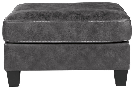 Venaldi Gunmetal Ottoman - Gate FurnitureOttoman